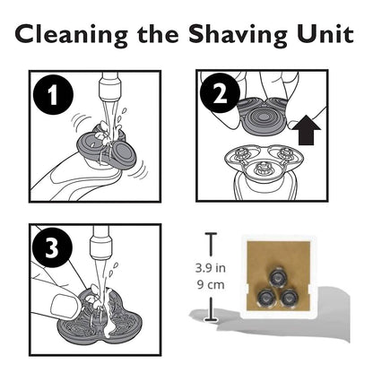 3-Pack: Generic Replacement Heads for Philips Norelco Shavers Series 5000