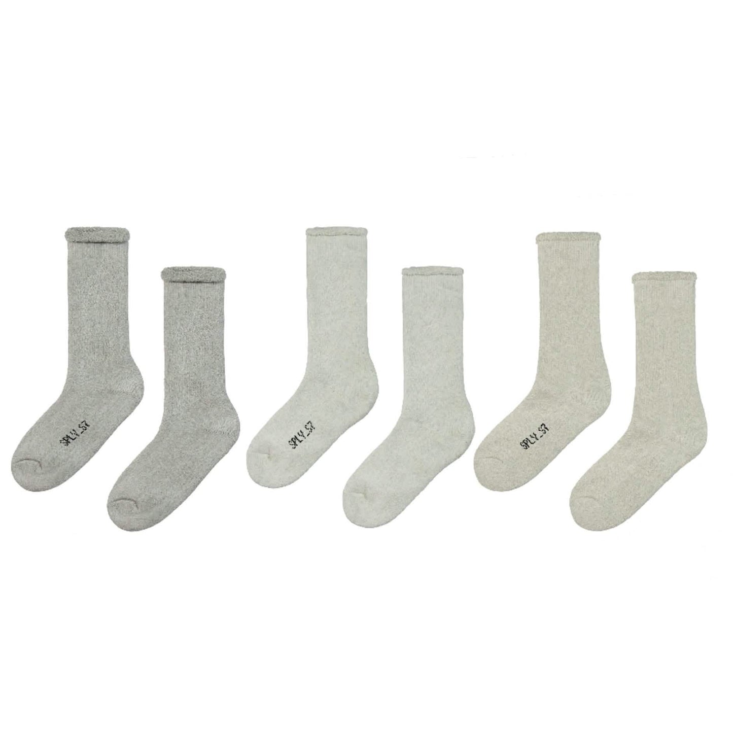 3-Pack: Yeezy Bouclette Socks