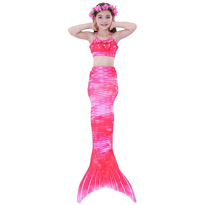 3-Piece: Girls Swimwear Bikini Set