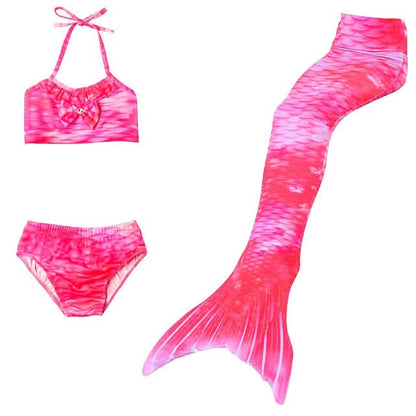 3-Piece: Girls Swimwear Bikini Set