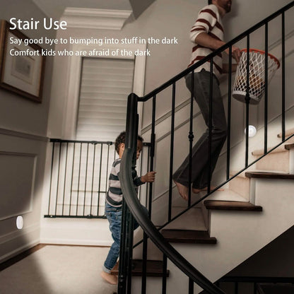 3-Piece: Motion Sensor Stick-on Cordless Night LED Lamp