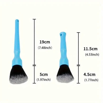 3-Pieces: Car Detailing Brush Set