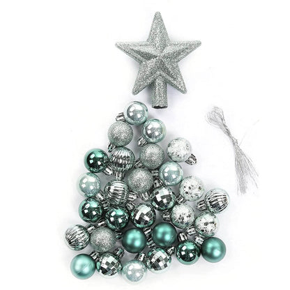 30-Piece: Christmas Balls Ornaments for Xmas Tree