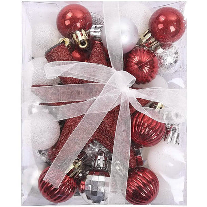 30-Piece: Christmas Balls Ornaments for Xmas Tree