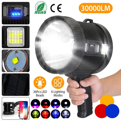 3000LM Rechargeable LED Flashlight