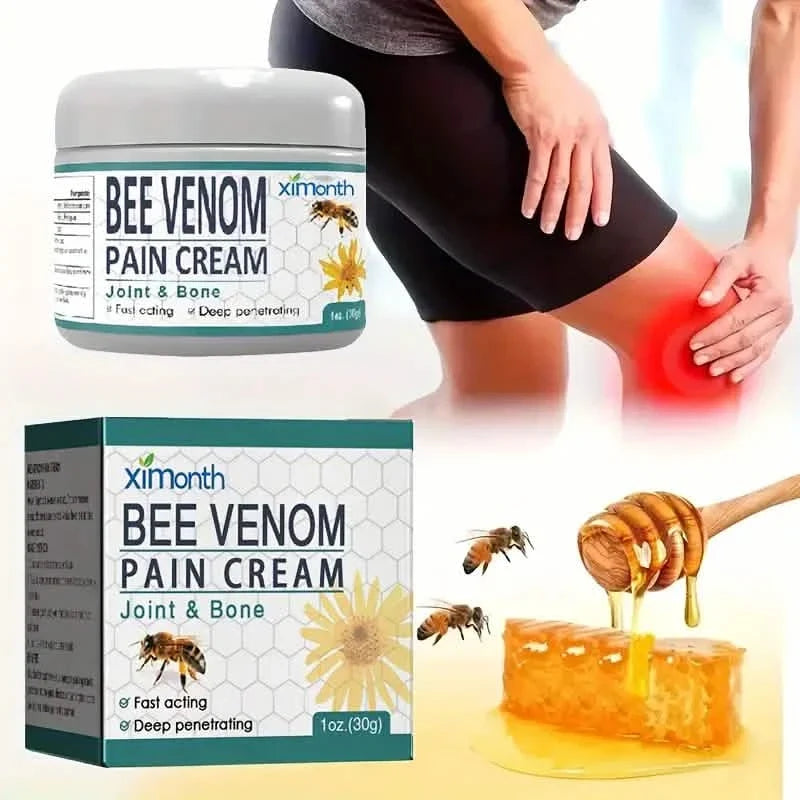 Bee Venom Pain Cream for Lumbar, Spine, Hand, Foot, Joint, Shoulder, Neck