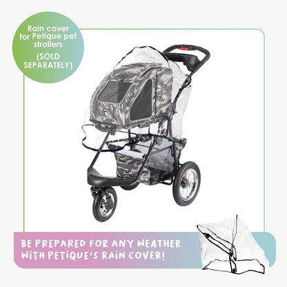 5-In-1 Complete Travel System with PET Carrier and PET Stroller - Pink Camo (Army Camo)