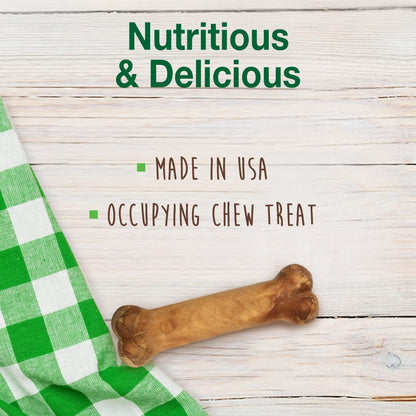Nylabone Healthy Edibles All-Natural Long Lasting Roast Beef Dog Chew Treats (1.5oz)