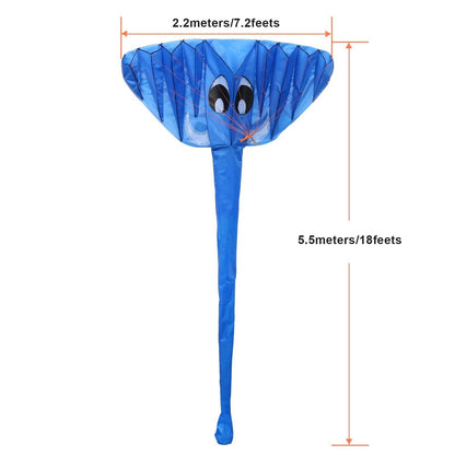 3D Kite Frameless Soft Giant and Parafoil