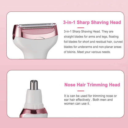4-in-1 Electric Razor for Women