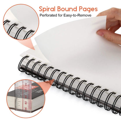 4-Pack: 100 Sheets Sketch Book
