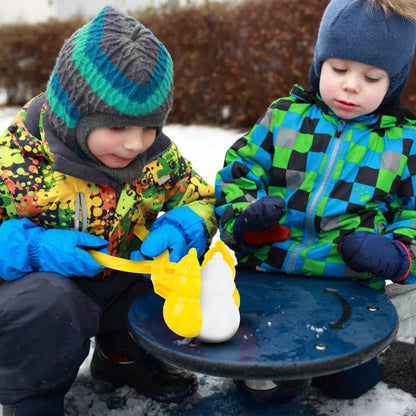 4-Pack: Snowball Makers Set Clip Snow Molds