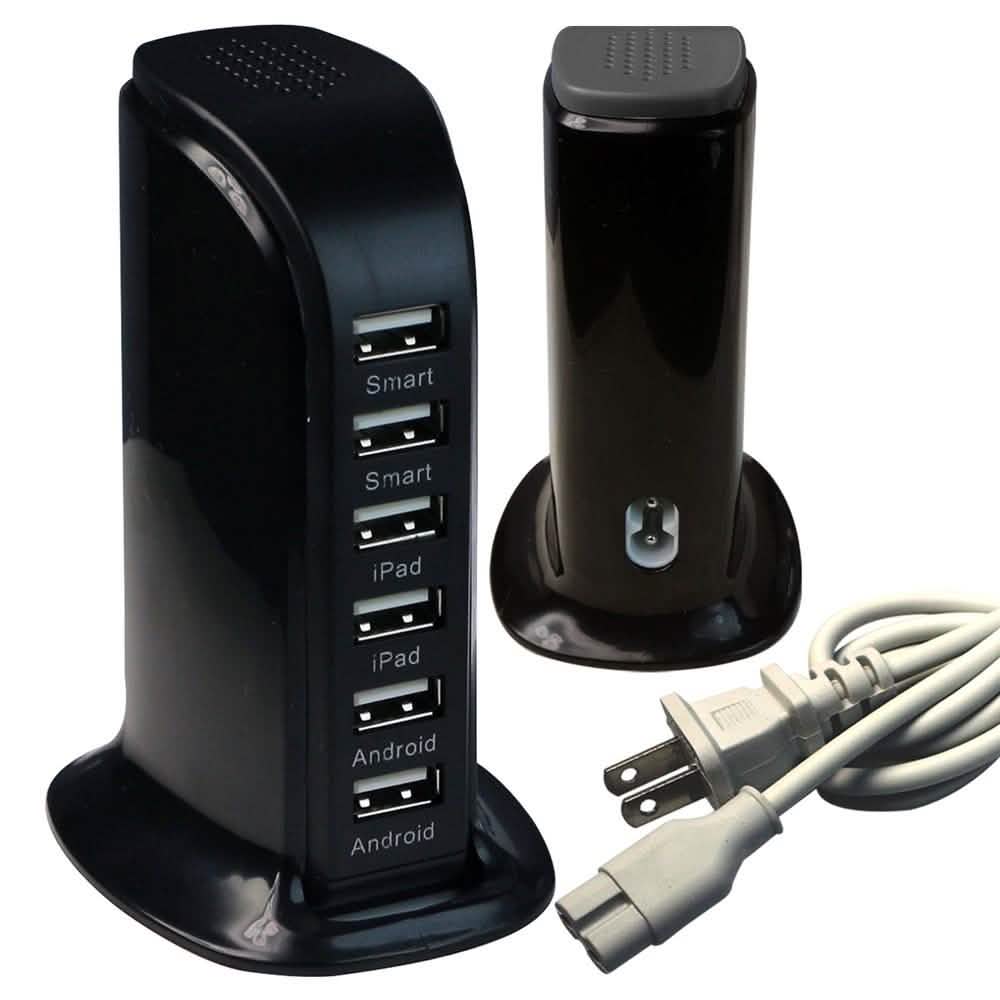 40 Watt 6-Port USB Power Charging Station