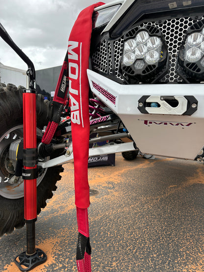 Side By Side / UTV Aluminum Recessed Winch Shackle with Fairlead Kit. (LIFE TIME WARRANTY*)