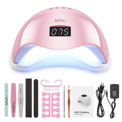 48W UV LED Gel Nail Lamp with 4 Timer