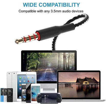 5-Pack: Earbuds Earphones with Microphone