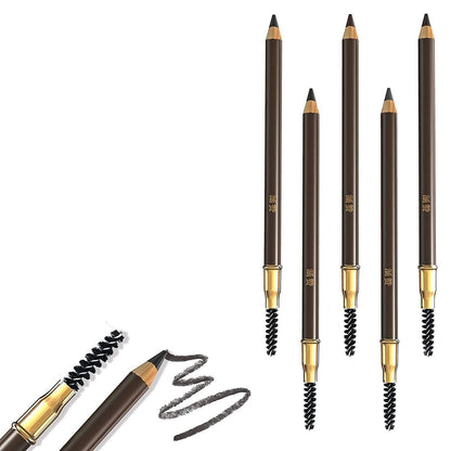 5-Pack: Eyebrow Pencil Longlasting Waterproof Durable Liner