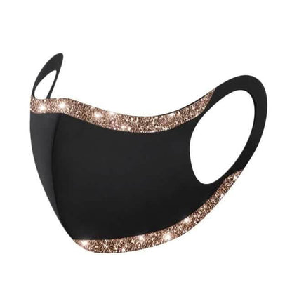 5-Pack: Fashion Bling Sequined Masks