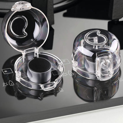 5-Pack: Kitchen Gas Electric Stove Knob Safety Covers