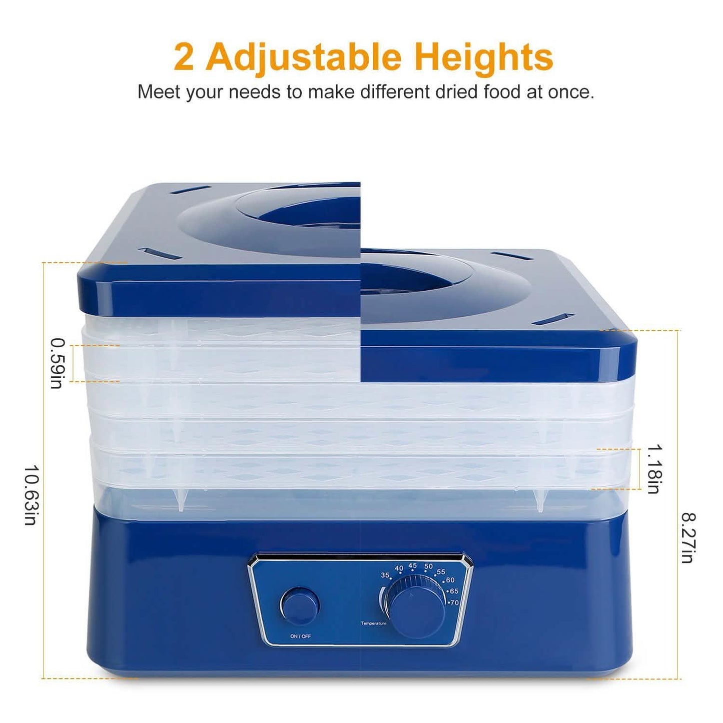 5-Tray Electric Food Dehydrator