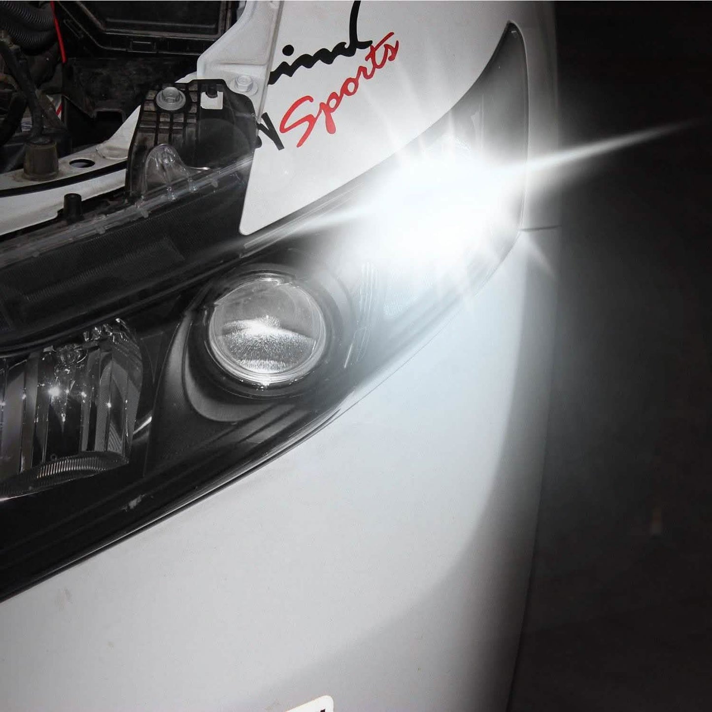 50-Piece: LED Car Light Bulbs