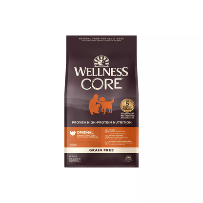 Wellness Core Adult Grain Free Original Turkey and Chicken Dog Food
