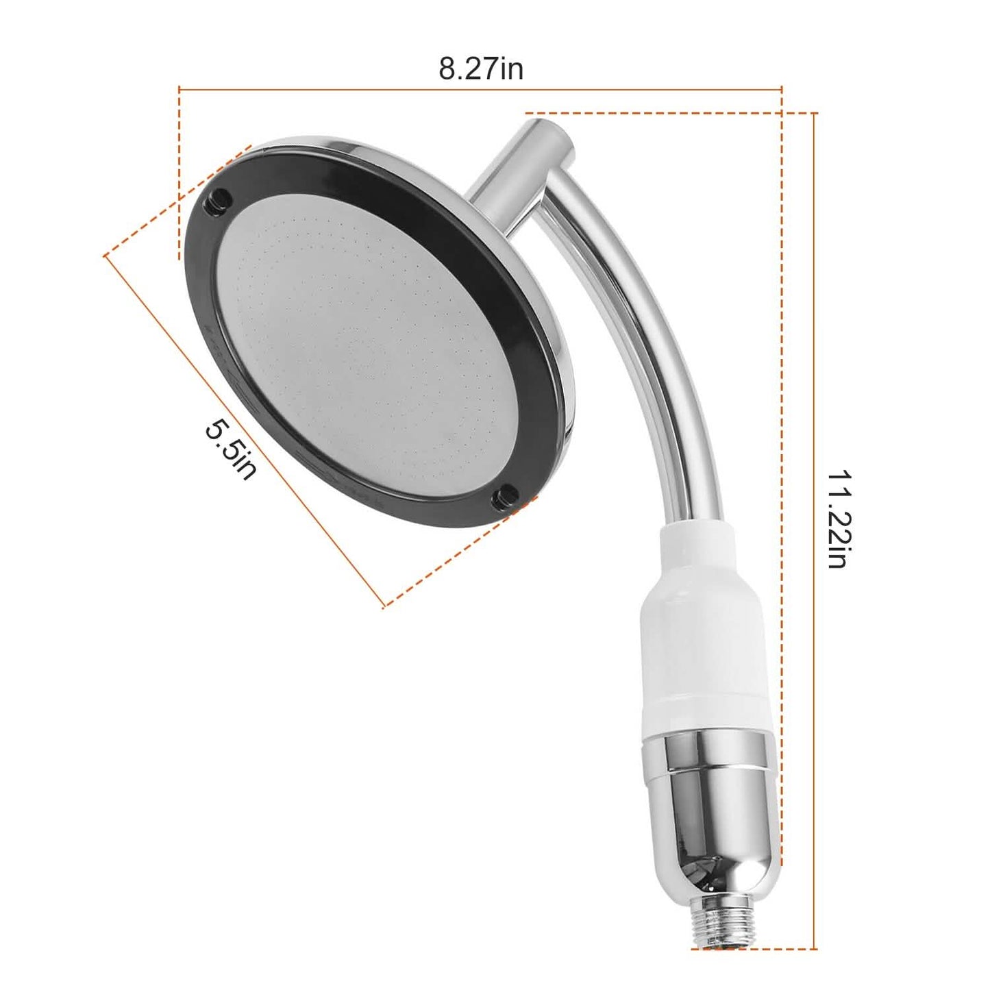 5.5-Inch High Pressure Shower Head