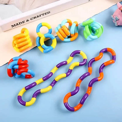 6-Pack: Vent Deformation Rope Knot Pressure Toys