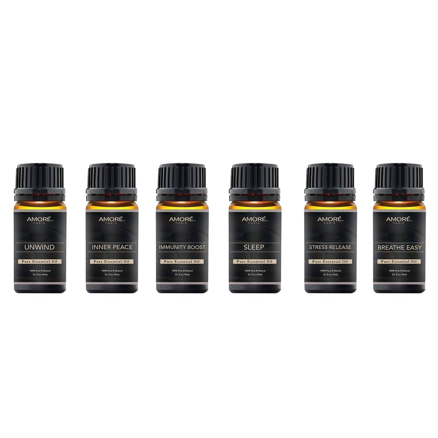 6-Pack: Well-Being Yoga Aromatherapy Essential Oil Gift Set