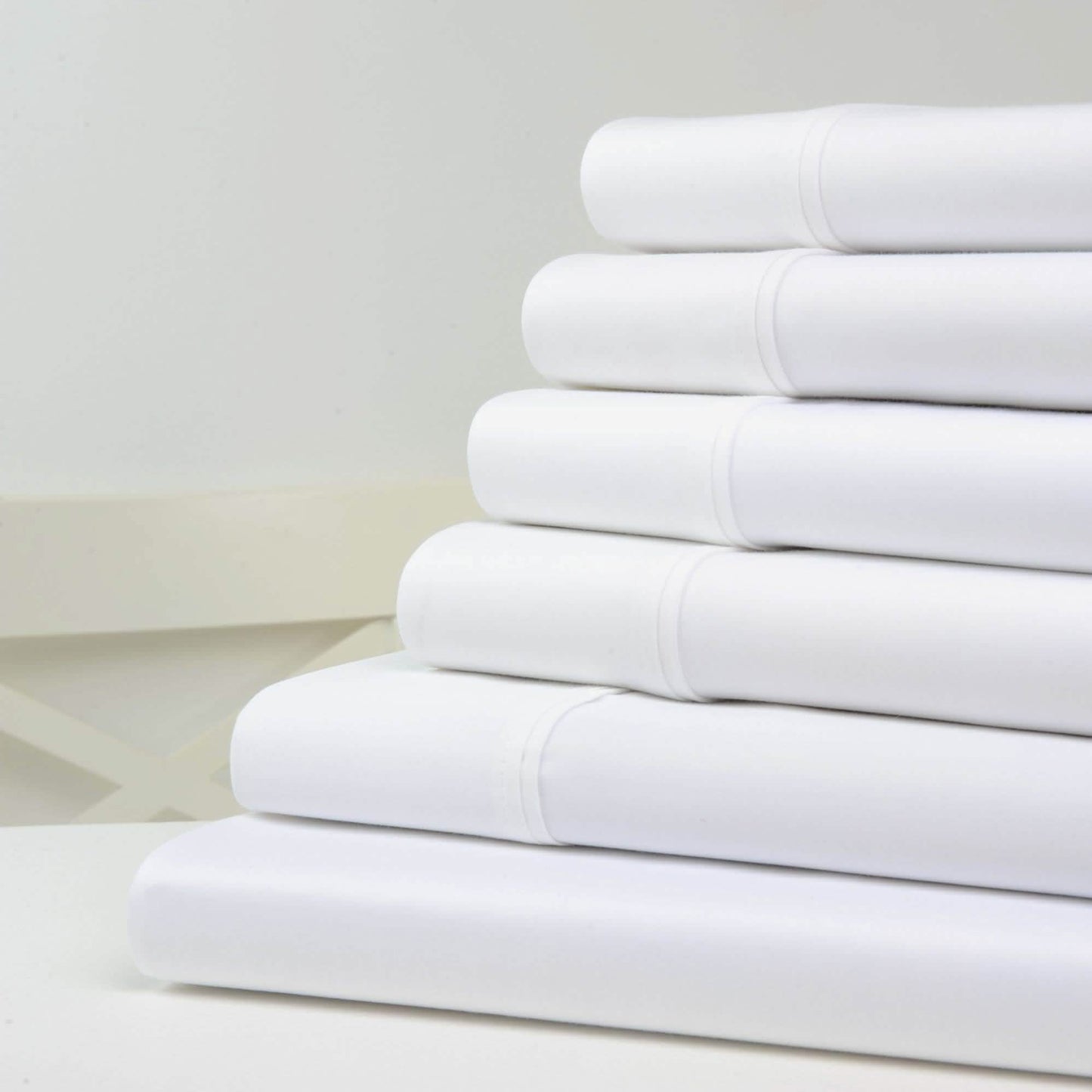 6-Piece: 1200 Thread Count Cotton Sheets