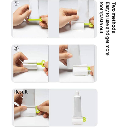 6-Pieces: Multi-Purpose Toothpaste Dispenser