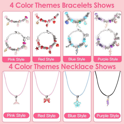 66-Pieces: Charm Bracelet Making Kit