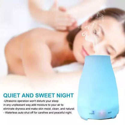 7 Color LED 200ML Ultrasonic Essential Oil Aroma Diffuser and Humidifier with Remote