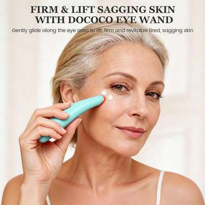 Eye Lift Wand, 3 Modes Eye Massager Wand, Eye Massager for Dry Eyes, Dark Circles and Puffiness, Eye Lifting Device for Fine Lines, Blue
