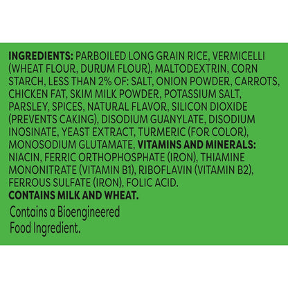 Knorr Rice Sides Creamy Chicken Long Grain Rice and Vermicelli Pasta Blend for a Tasty Rice Side Dish 5.7 Oz