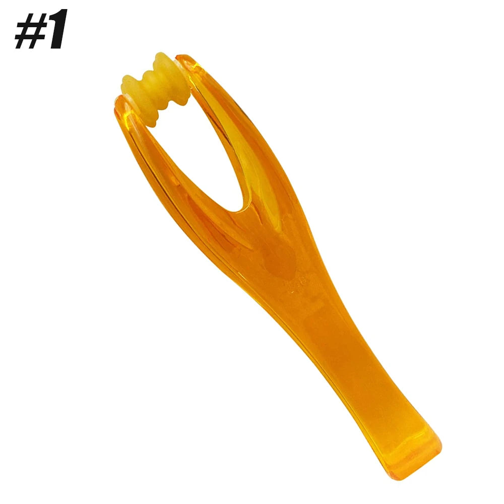 1Pcs 2 Rollers Finger Massager Mini Finger Joints Massager with Elastic Handle for Finger Blood Circulation & Relaxation
