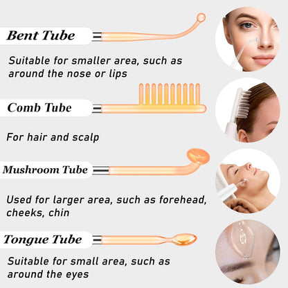 High Frequency Facial Device  High Frequency Facial Wand Micro-Care Skin Care