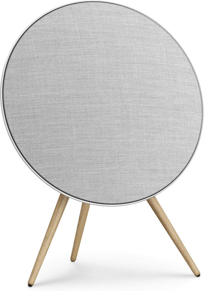 Bang & Olufsen Beosound A9 (5Th Generation) - Iconic and Powerful Multiroom Wifi and Bluetooth Home Speaker with Active Room Compensation, Natural Aluminum