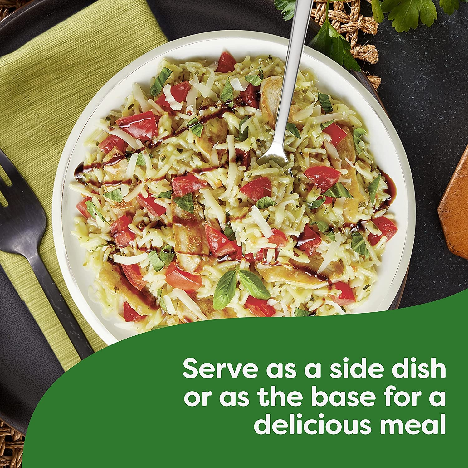 Knorr Rice Sides Creamy Chicken Long Grain Rice and Vermicelli Pasta Blend for a Tasty Rice Side Dish 5.7 Oz