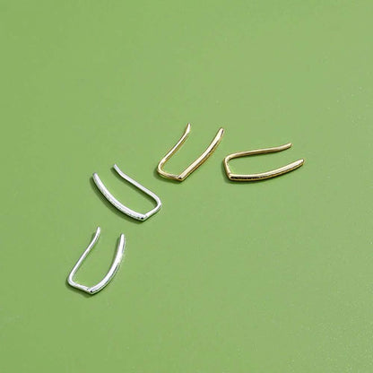 925 Sterling Silver Clip Earrings