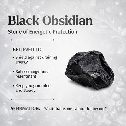 Premium Black Obsidian Talisman