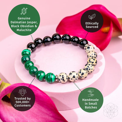 Soul Reset: Dalmatian Jasper Bracelet of Healing