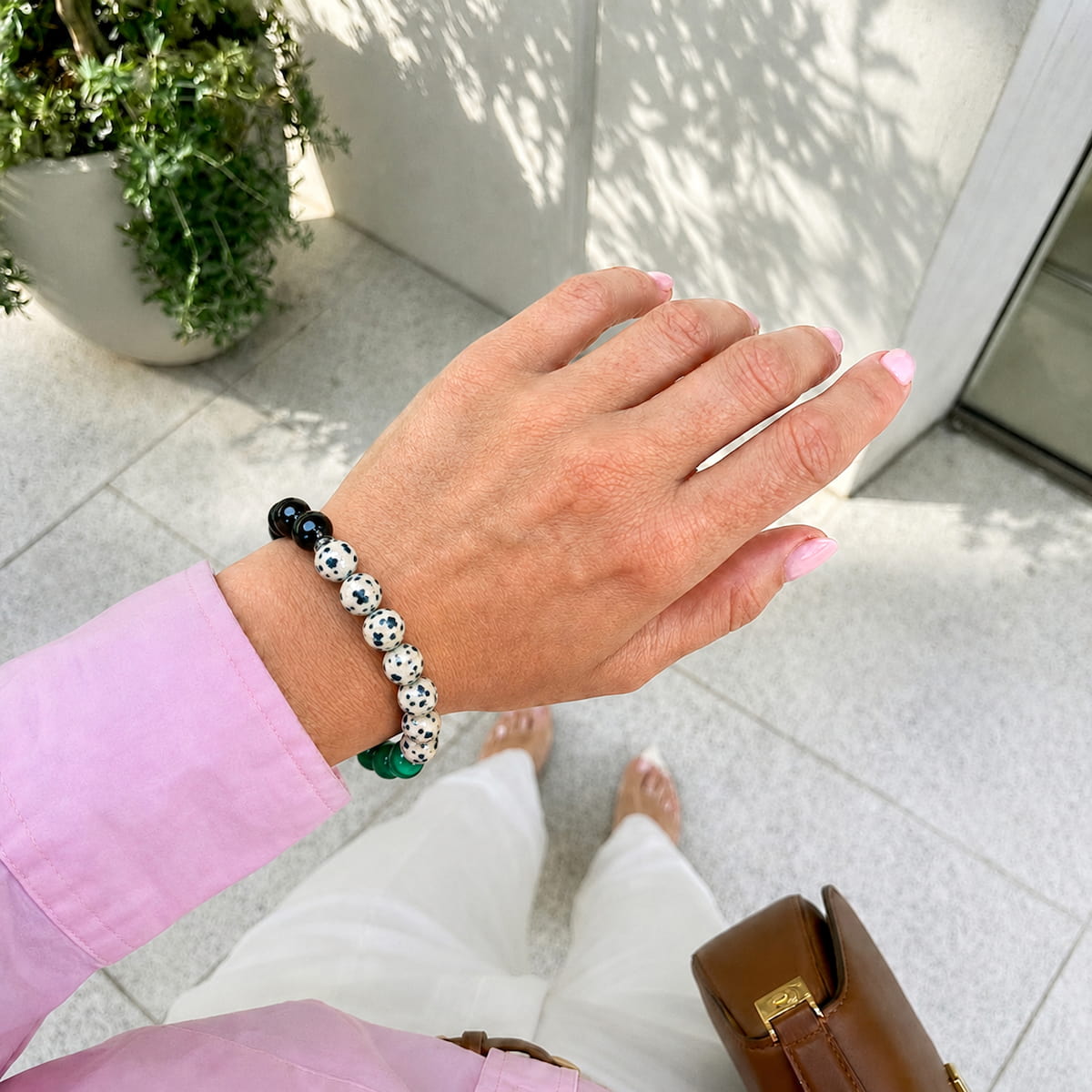 Soul Reset: Dalmatian Jasper Bracelet of Healing