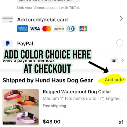 Sport Waterproof Dog Collar