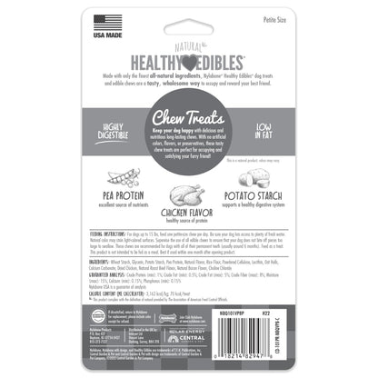 Nylabone Healthy Edibles Chicken Dog Chew Treats (6.7oz)