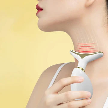 Speeds Adjustment with Curved Hand Grip Neck Beauty Instrument