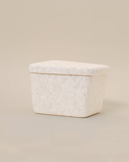 The Sculpted Bin - Petite with Lid