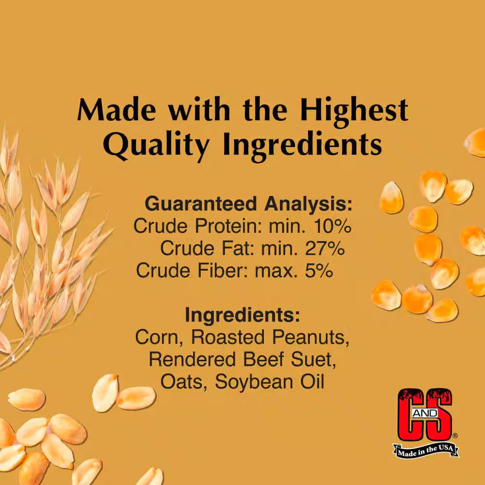 Peanut Delight 0.73 Lbs. Wild Bird Suet