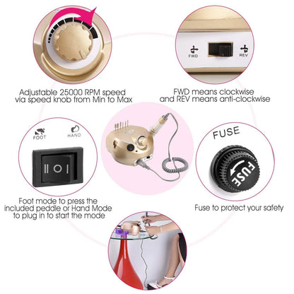 Acrylic Nail Drill Machine