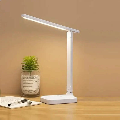 Adjustable LED Desk Lamp with Touch Control, Eye-Care Technology, USB Powered
